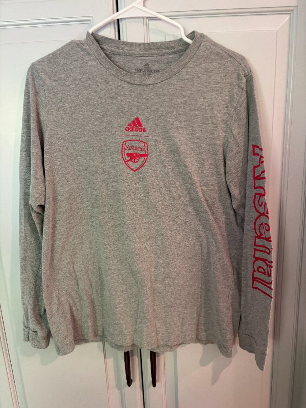 Grey adidas long sleeve T.